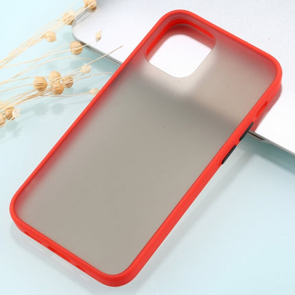 Skin Feel Series Shockproof Frosted TPU + PC Protective Case For iPhone 13(Red)-garmade.com