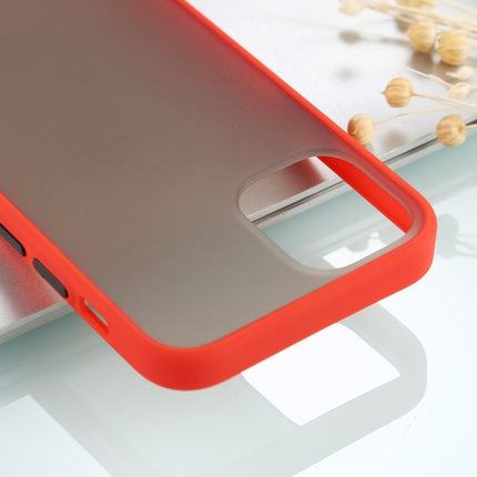 Skin Feel Series Shockproof Frosted TPU + PC Protective Case For iPhone 13(Red)-garmade.com