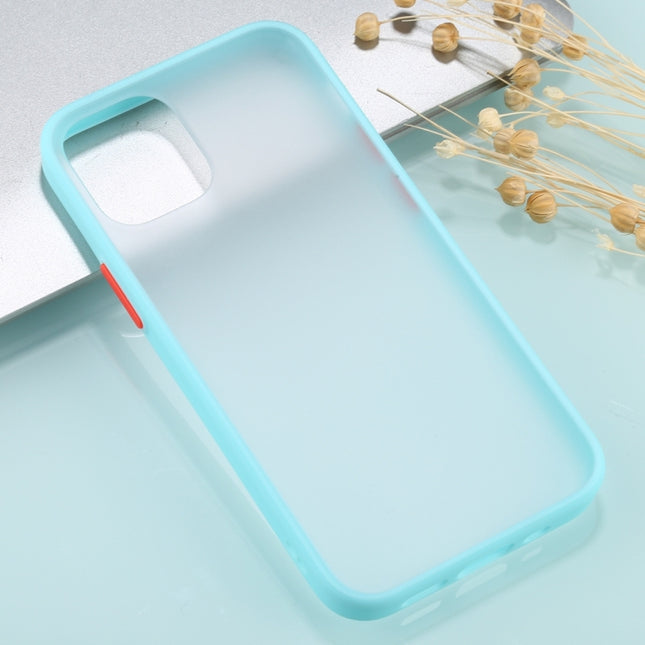 Skin Feel Series Shockproof Frosted TPU + PC Protective Case For iPhone 13 Pro(Sky Blue)-garmade.com