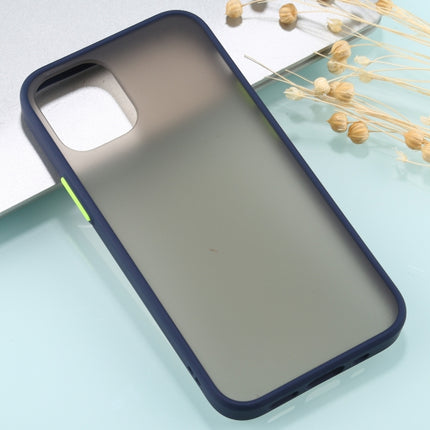 Skin Feel Series Shockproof Frosted TPU + PC Protective Case For iPhone 13 Pro(Navy Blue)-garmade.com