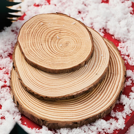 3 in 1 Creative Crude Log Pile Christmas Theme Shooting Props DIY Decorative Ornaments Background Photo Photography Props(Log Ornaments)-garmade.com