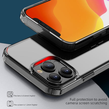 iPAKY Transparent Shockproof TPU + PC Protective Case For iPhone 13(Transparent)-garmade.com