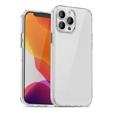 iPAKY Transparent Shockproof TPU + PC Protective Case For iPhone 13 Pro(Transparent)-garmade.com