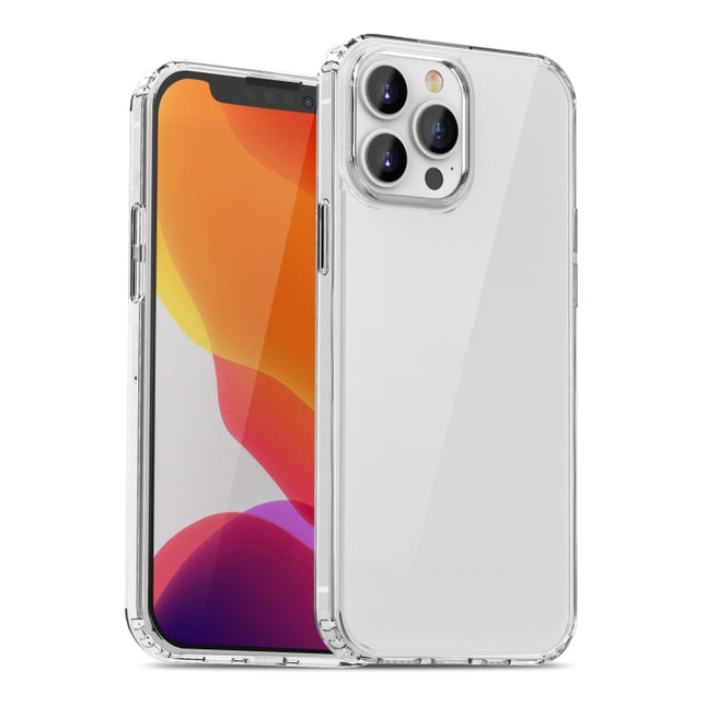 iPAKY Transparent Shockproof TPU + PC Protective Case For iPhone 13 Pro(Transparent)-garmade.com
