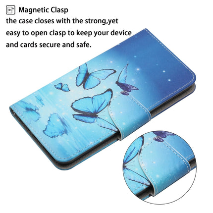 Painted Pattern Horizontal Flip Leather Case with Holder & Card Slot & Wallet For iPhone 13 Pro(Flying Butterfly)-garmade.com