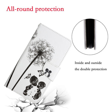 Painted Pattern Horizontal Flip Leather Case with Holder & Card Slot & Wallet For iPhone 13 Pro(Dandelion)-garmade.com
