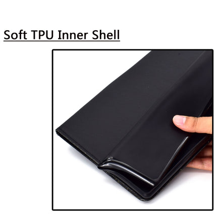 For Galaxy Tab S4 10.5 T830 Varnish Glitter Powder Horizontal Flip Leather Case with Holder & Card Slot(Rose Gold)-garmade.com
