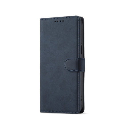 Frosted Anti-theft Brush Horizontal Flip Leather Case with Holder & Card Slots & Wallet For iPhone 13 Pro(Dark Blue)-garmade.com