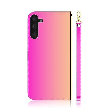 For Galaxy Note 10 Imitated Mirror Surface Horizontal Flip Leather Case with Holder & Card Slots & Wallet & Lanyard(Gradient Color)-garmade.com