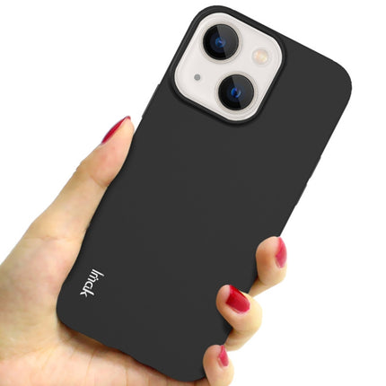 IMAK UC-2 Series Shockproof Full Coverage Soft TPU Case For iPhone 13 mini(Black)-garmade.com