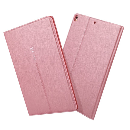 For iPad Pro 10.5 inch GEBEI PU+TPU Horizontal Flip Protective Case with Holder & Card Slots(Rose Gold)-garmade.com