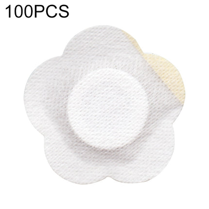 100 PCS 043 Plum Blossom-shaped Breathable Non-woven Fabric Adhesive Wound Dressing Pad, Size:7 x 7 x 3cm(White)-garmade.com