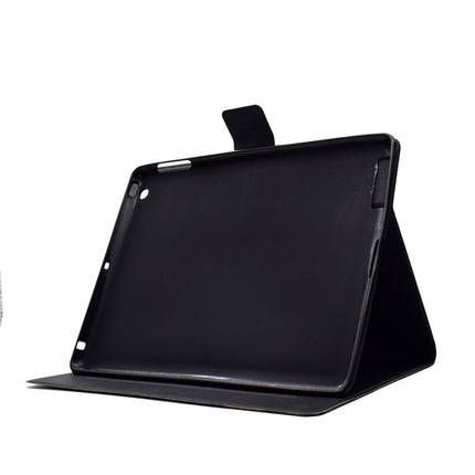 For iPad 4 Horizontal Flip Leather Case with Holder & Card Slot & Sleep / Wake-up Function(Flamingo)-garmade.com