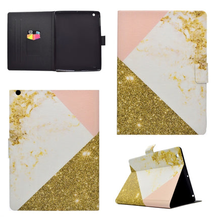 For iPad 4 Horizontal Flip Leather Case with Holder & Card Slot & Sleep / Wake-up Function(White Gold)-garmade.com