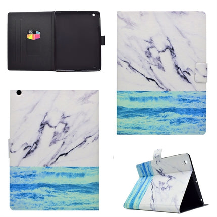 For iPad 4 Horizontal Flip Leather Case with Holder & Card Slot & Sleep / Wake-up Function(Ocean)-garmade.com