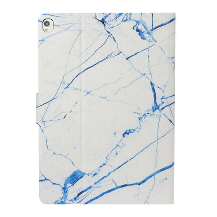 For iPad 10.2 / 10.5 TPU Horizontal Flip Leather Case with Holder & Card Slot & Sleep / Wake-up Function(White Marble)-garmade.com