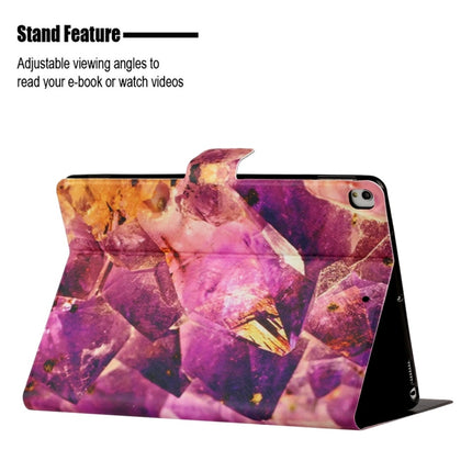 For iPad 10.2 / 10.5 TPU Horizontal Flip Leather Case with Holder & Card Slot & Sleep / Wake-up Function(Amethyst)-garmade.com