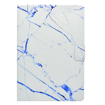 For iPad Pro 10.5 inch TPU Horizontal Flip Leather Case with Holder & Card Slot & Sleep / Wake-up Function(White Marble)-garmade.com