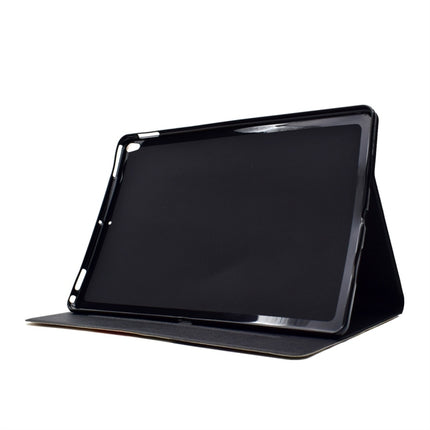 For iPad Pro 10.5 inch TPU Horizontal Flip Leather Case with Holder & Card Slot & Sleep / Wake-up Function(Ocean)-garmade.com