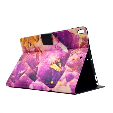 For iPad Pro 10.5 inch TPU Horizontal Flip Leather Case with Holder & Card Slot & Sleep / Wake-up Function(Amethyst)-garmade.com