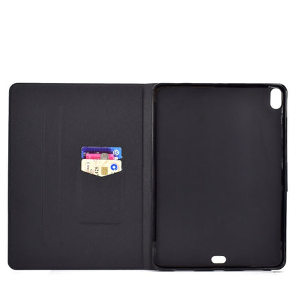 For iPad Pro 11 inch (2018) TPU Horizontal Flip Leather Case with Holder & Card Slot & Sleep / Wake-up Function(Flamingo)-garmade.com