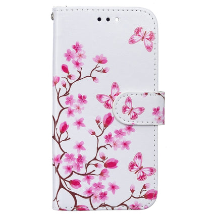 Horizontal Flip Leather Case with Holder & Card Slots & Photo Frame & Wallet For iPhone 13(Butterfly Love Flower)-garmade.com