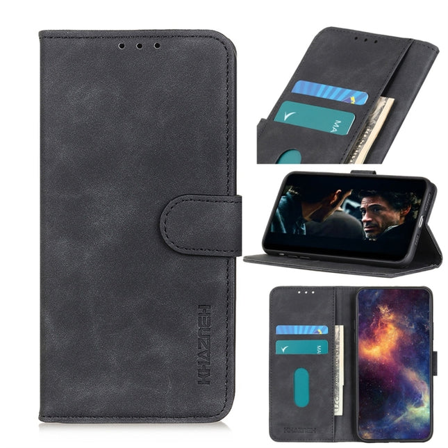For iPhone 11 Pro Retro Texture PU + TPU Horizontal Flip Leather Case with Holder & Card Slots & Wallet(Black)-garmade.com