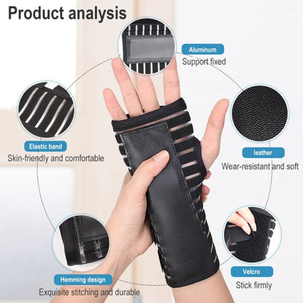 025 Joint Sprain Protection Fixed Support Comfortable Adjustment Support Protector, Size:M(Black-Left)-garmade.com