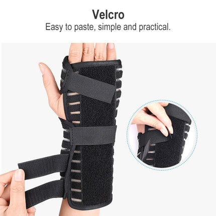 025 Joint Sprain Protection Fixed Support Comfortable Adjustment Support Protector, Size:M(Black-Left)-garmade.com