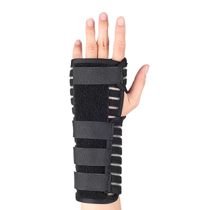 025 Joint Sprain Protection Fixed Support Comfortable Adjustment Support Protector, Size:L(Black-Right)-garmade.com