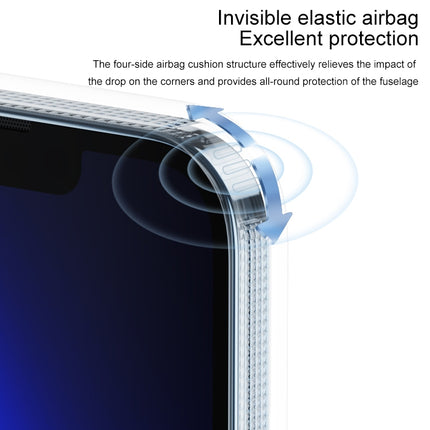 ROCK Transparent Magnetic Shockproof Protective Case For iPhone 13 Pro-garmade.com