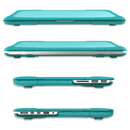 For MacBook Air 13.3 inch A1932 (2018) TPU + PC Two Color Laptop Protective Case(Sky Blue)-garmade.com