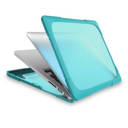 For MacBook Air 13.3 inch A1932 (2018) TPU + PC Two Color Laptop Protective Case(Sky Blue)-garmade.com