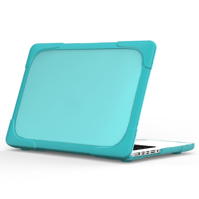 For MacBook Air 13.3 inch A1932 (2018) TPU + PC Two Color Laptop Protective Case(Sky Blue)-garmade.com