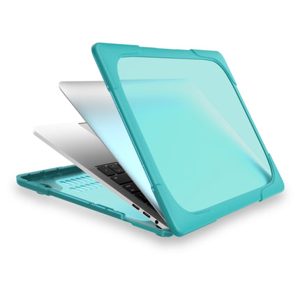For MacBook Pro 13.3 inch with Touch Bar (A2159 / A1989) TPU + PC Two Color Laptop Protective Case(Sky Blue)-garmade.com