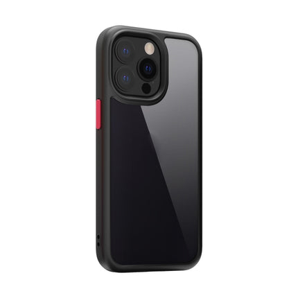 Kingsteel Wolf Glass Protective Case For iPhone 13 Pro(Black)-garmade.com