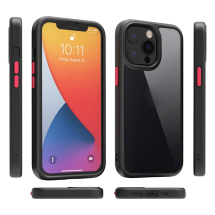 Kingsteel Wolf Glass Protective Case For iPhone 13 Pro(Black)-garmade.com