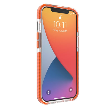 Two-color High Translucent Shockproof Protective Case For iPhone 13 mini(Orange)-garmade.com