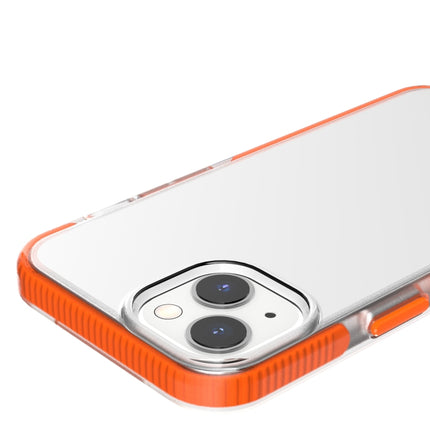 Two-color High Translucent Shockproof Protective Case For iPhone 13 mini(Orange)-garmade.com