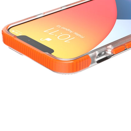 Two-color High Translucent Shockproof Protective Case For iPhone 13 mini(Orange)-garmade.com