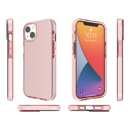 Two-color High Translucent Shockproof Protective Case For iPhone 13 mini(Rose Gold)-garmade.com