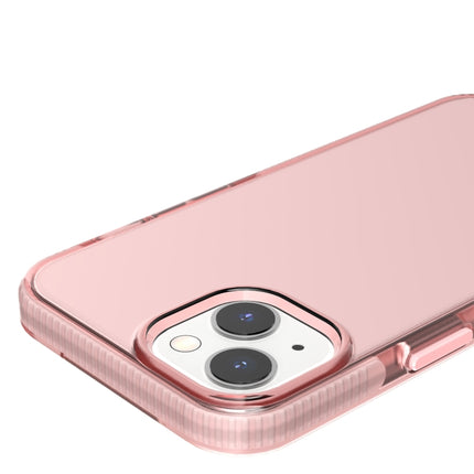 Two-color High Translucent Shockproof Protective Case For iPhone 13 mini(Rose Gold)-garmade.com
