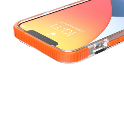 Two-color High Translucent Shockproof Protective Case For iPhone 13 Pro(Orange)-garmade.com