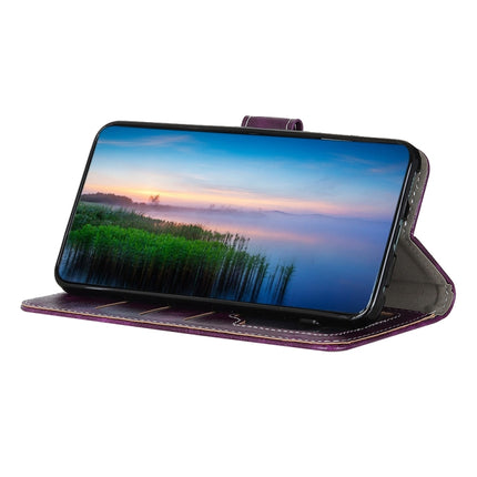 For Samsung Galaxy S22+ 5G Retro Crazy Horse Texture Horizontal Flip Leather Case with Holder & Card Slots & Photo Frame & Wallet(Purple)-garmade.com