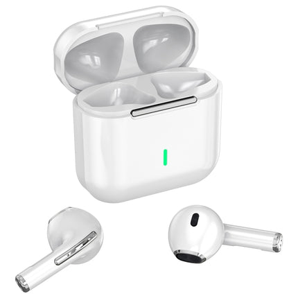 HXSJ Air-S4 Bluetooth 5.1 True Wireless HiFi Stereo Earphones with Charging Case(White)-garmade.com