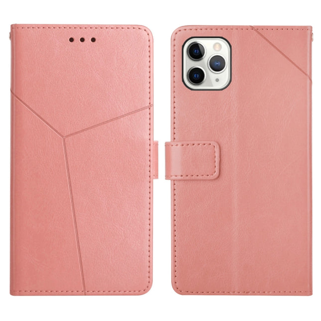 Y Stitching Horizontal Flip Leather Phone Case with Holder & Card Slots & Wallet & Photo Frame For iPhone 13 Pro(Rose Gold)-garmade.com