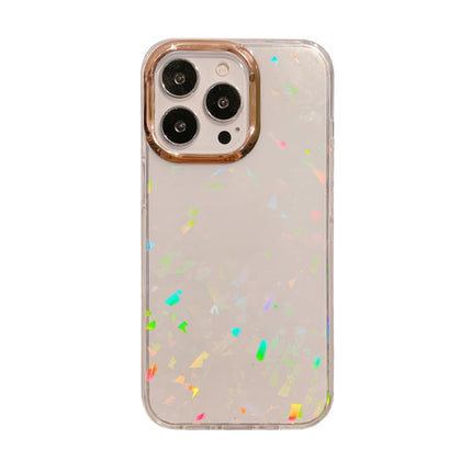 Colorful Laser Electroplating Shockproof Phone Case For iPhone 13 Pro(Lingge)-garmade.com