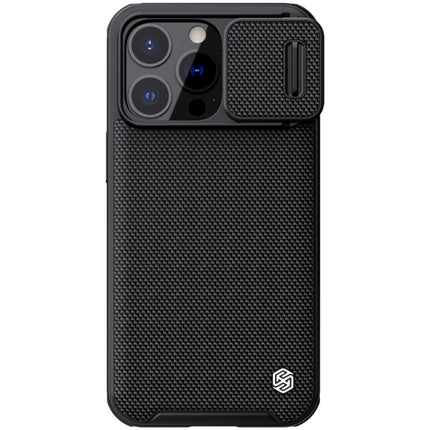 NILLKIN Texture Pro PC + TPU Camshield Phone Protective Case For iPhone 13 Pro(Black)-garmade.com
