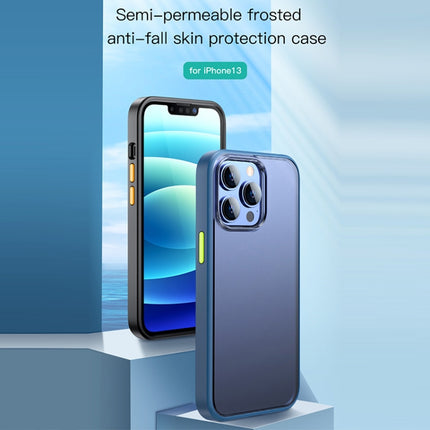 TOTUDESIGN AA-178 Gingle Series Translucent Matte PC + TPU Phone Case For iPhone 13(Translucent)-garmade.com