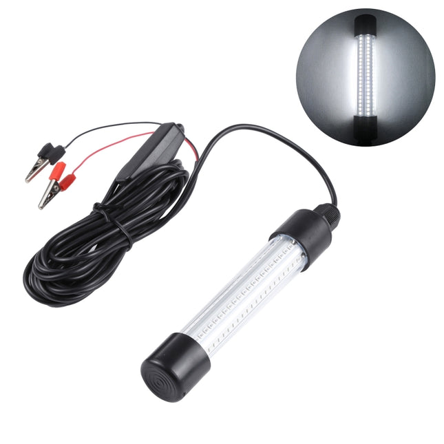 LED Fishing Light Underwater Luminous Lure Lamp, AC/DC 12-24V(White Light)-garmade.com